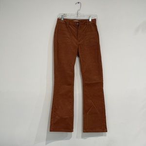 brown courderoy pants